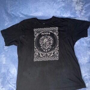 Vintage mada black men's shirt size‎ xl